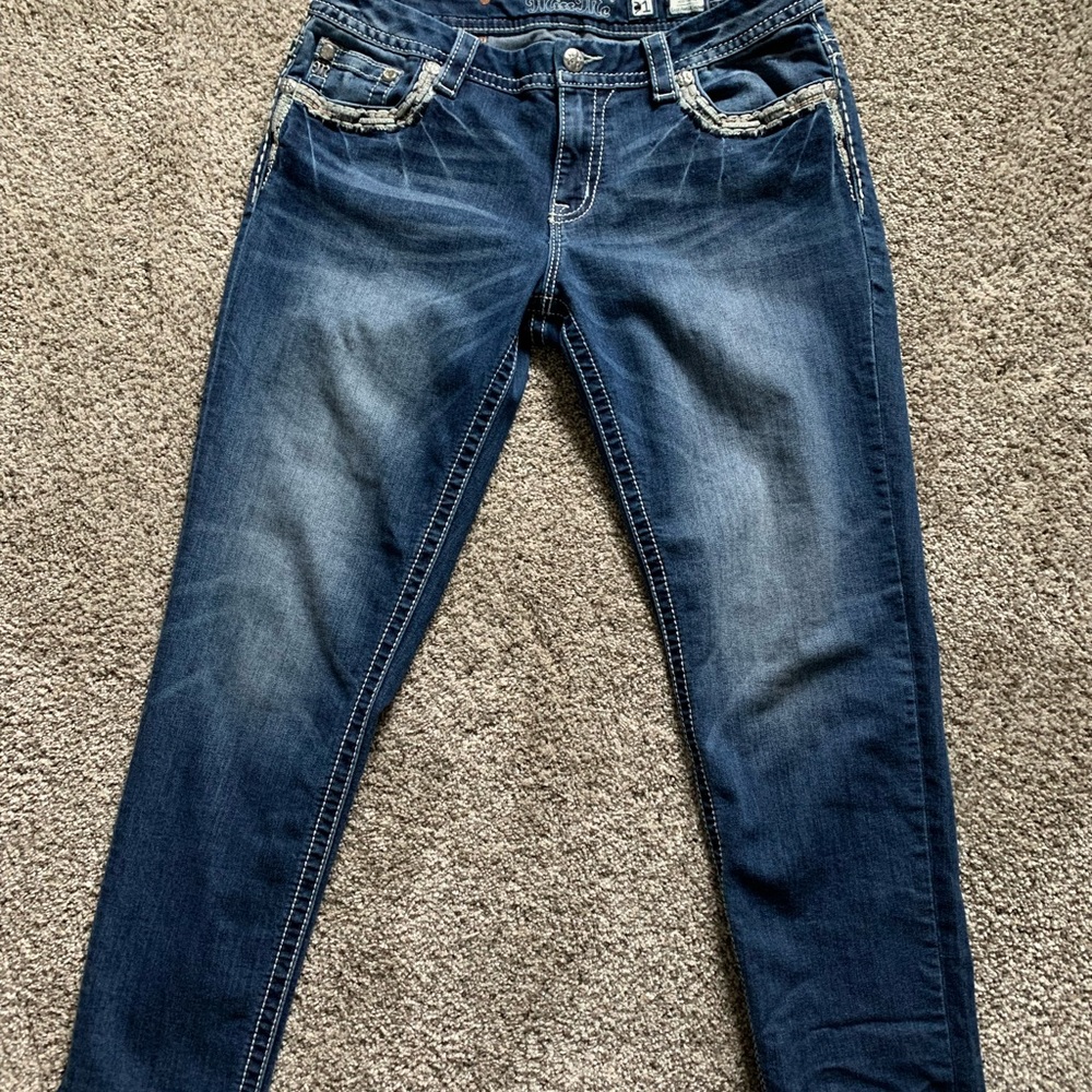Miss Me jeans size 31, inseam 29 inches